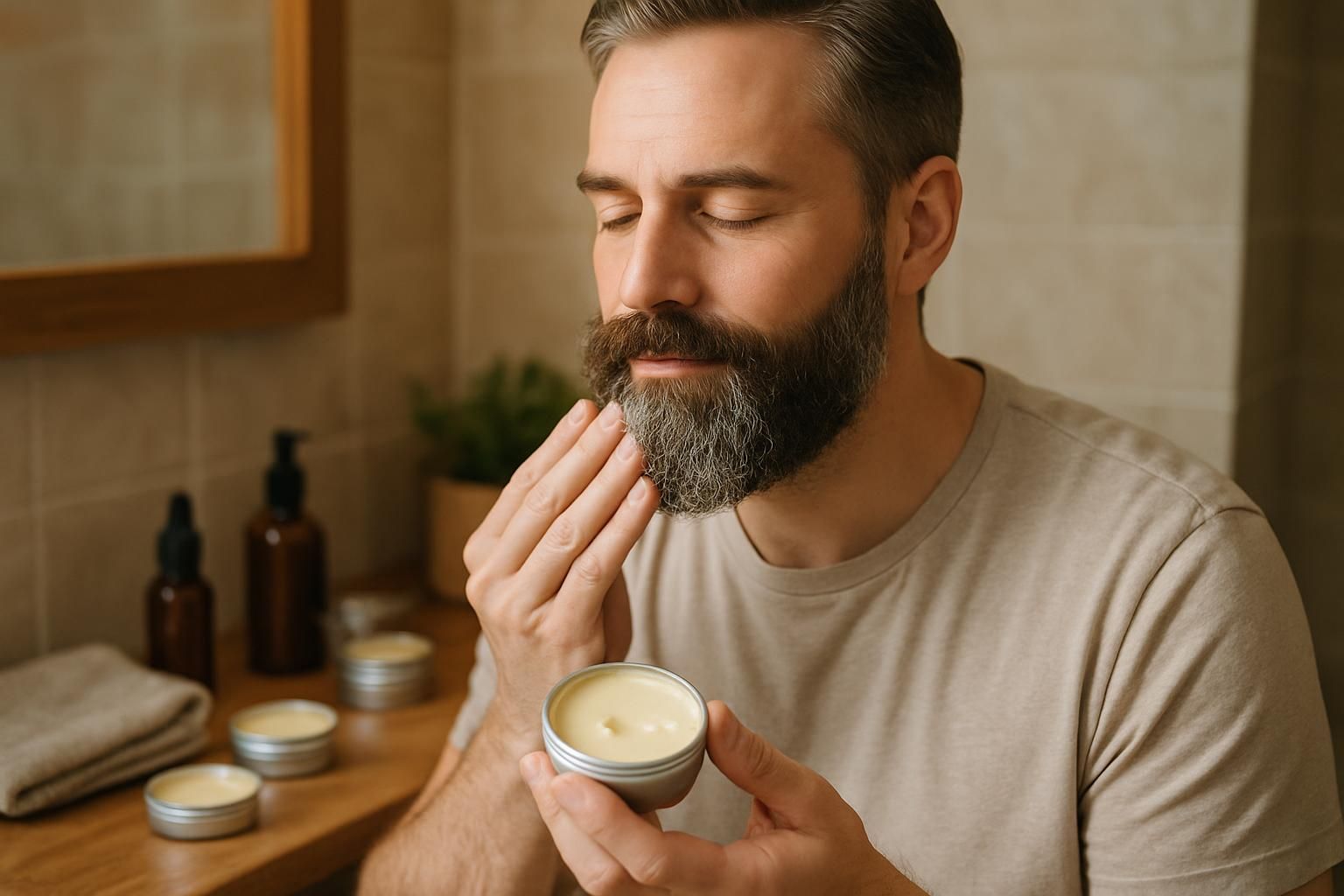 Baume à barbe : les secrets pour une barbe douce et saine découvrez les conseils essentiels pour utiliser un baume à barbe et obtenir une barbe douce, nourrie et en pleine santé au quotidien.